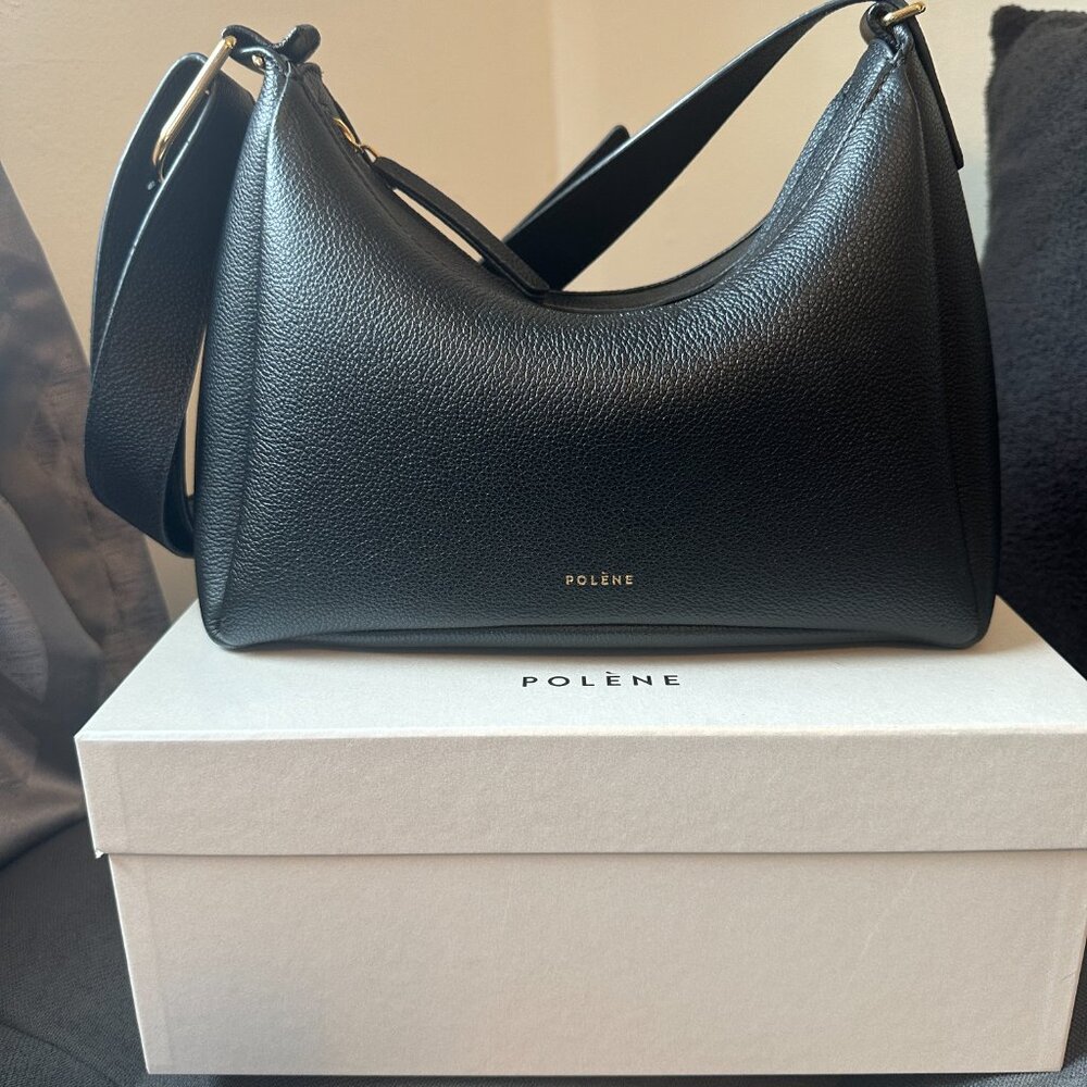 Polène Umi Bag – Black – Discontinued, Great Condition – Original Box & Dust Bag - Picture 2 of 9